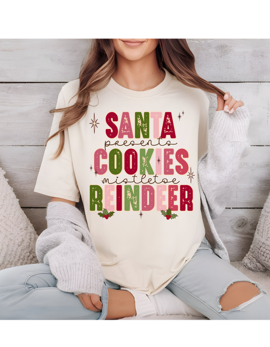 Santa, Cookies & Reindeer